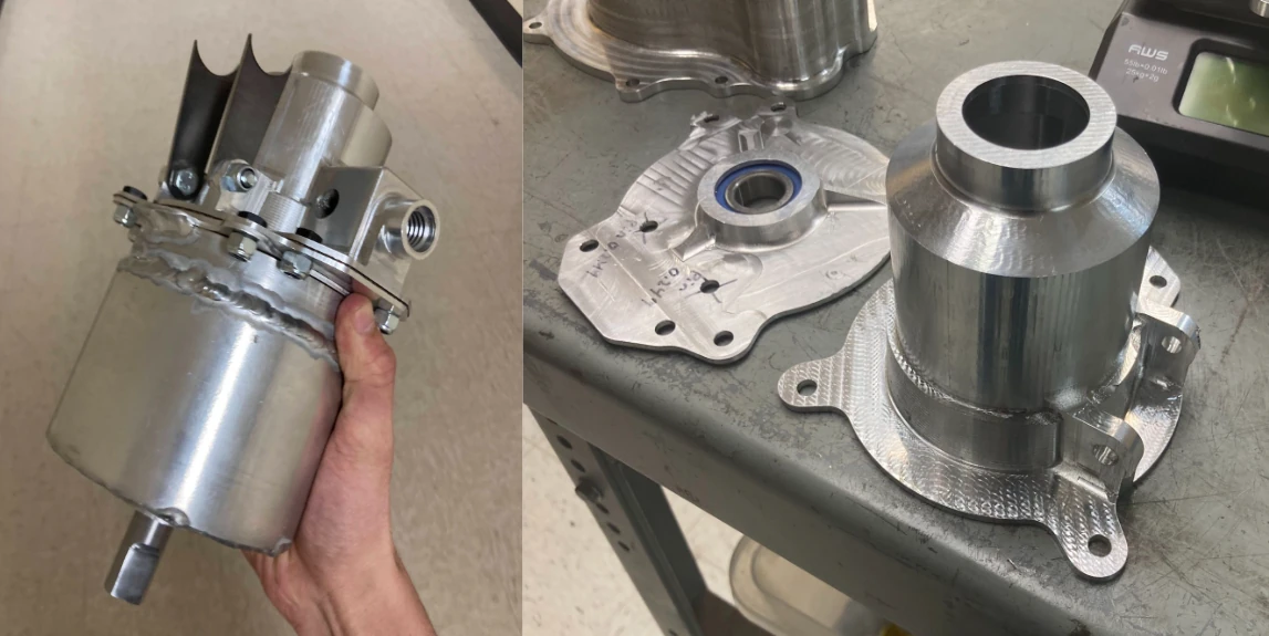 Shifter and torque limiter case CAD