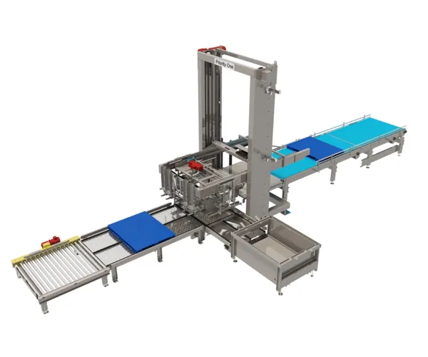 Example depalletizer machine