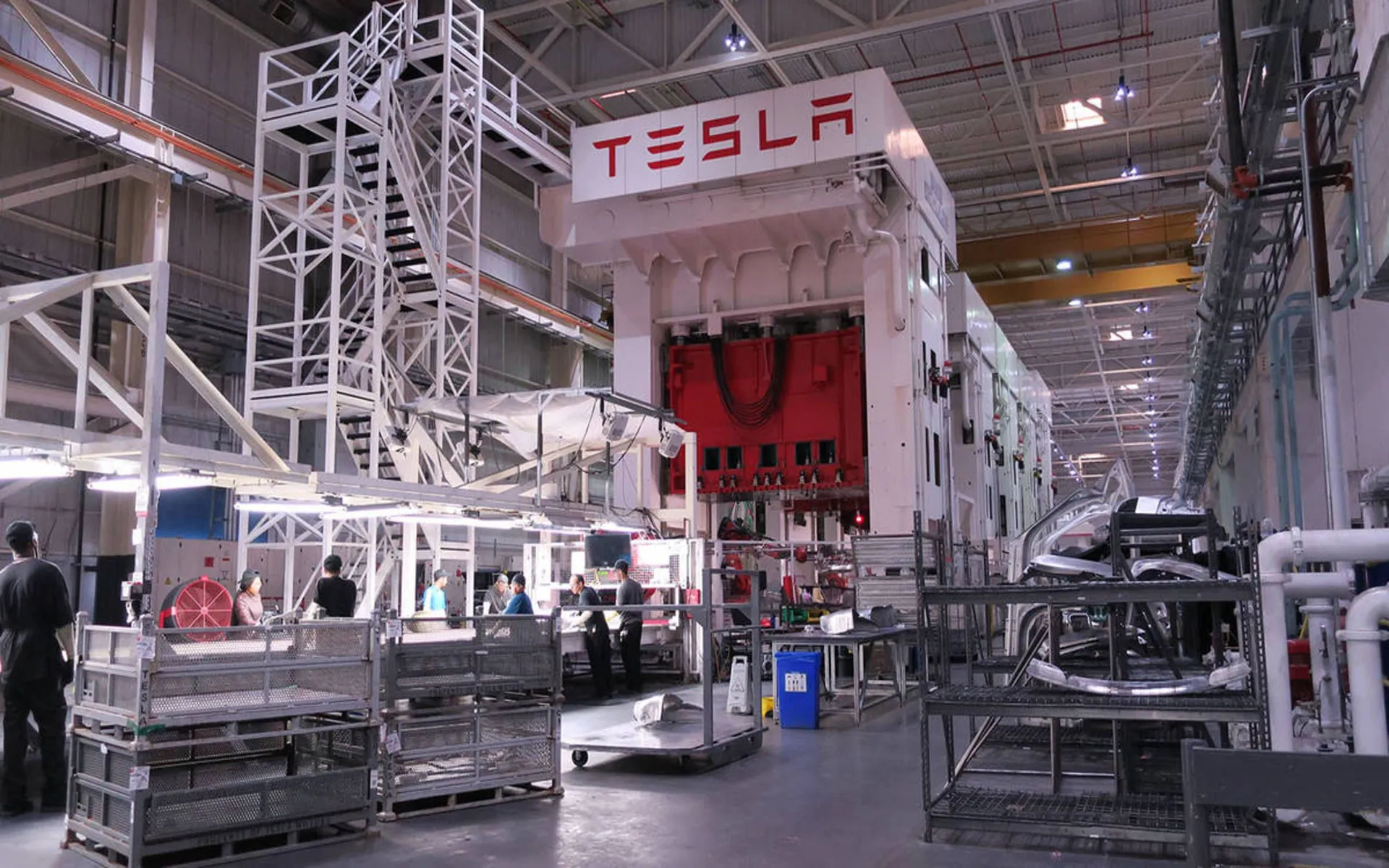 Tesla Motors stamping facility